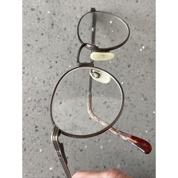 MARCHON Greenwich Antique Brown 51-20-140 Brown Full Rim Eyeglasses Frames ONLY - Picture 15 of 16